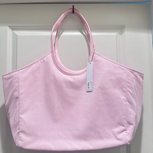 Stoney Clover Pink Corduroy Scoop Tote Bag